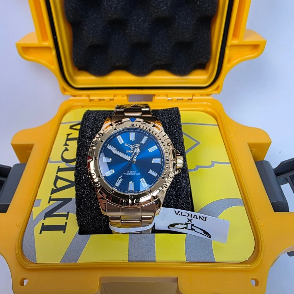 Invicta Specialty I by Invicta Men's Watch 42mm Gold Dive Case Included New
